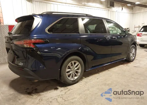 2022 Toyota Sienna Xle z USA, uszkodzony, nr VIN 5TDJRKECXNS097608